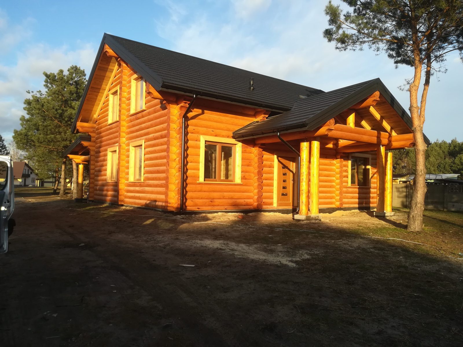 całoroczny dom z bali Żyrardów